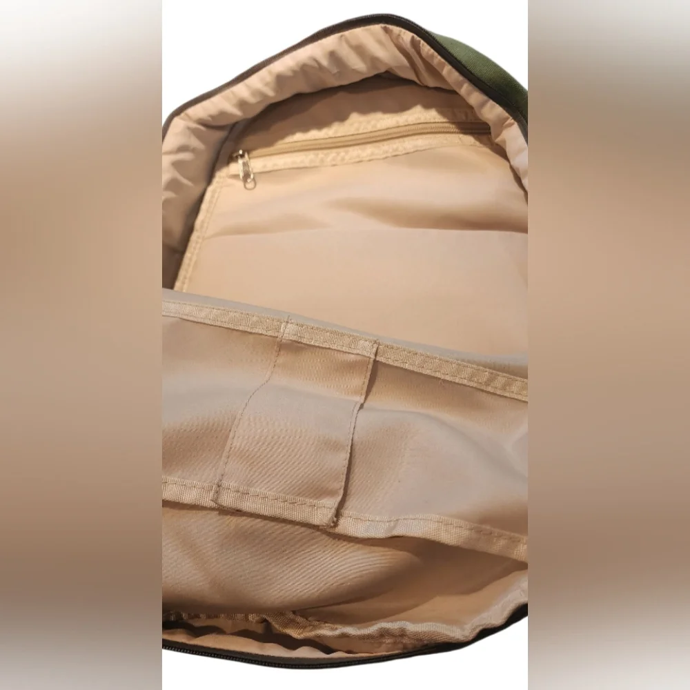 Green Patterned Men's Backpack - Picture 5 of 5